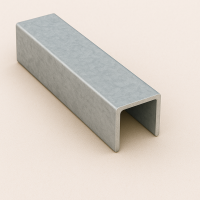 Алюминиевый швеллер 10,5х154х6,3х15х29х мм К48-2 ГОСТ 13623-90