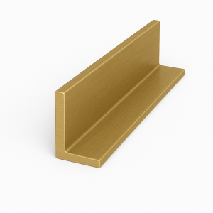 Латунный профиль Г-образный 30 мм Л63 в наличии в Санкт-Петербурге