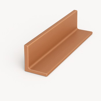 Медный профиль Г-образный 20х70х14х6000 мм М3 в наличии в Санкт-Петербурге