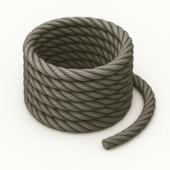Канат тройной свивки ЛК-Р 34 мм ГОСТ 3089-80 в наличии в Санкт-Петербурге