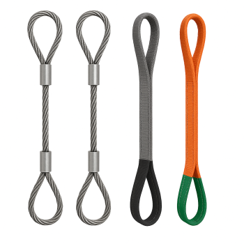 Строп стальной двухпетлевой 5 тн 23.5 мм УСК1 (СКП) в наличии в Санкт-Петербурге