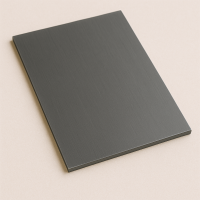 Анодированный лист серебряный зеркальный 0,3х1250х2500 мм