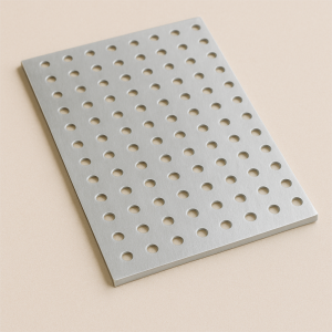 Алюминиевый перфорированный лист Rv 5х8х1 мм А5 в наличии в Санкт-Петербурге