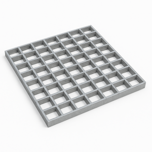 Решетчатый настил P 33х33/30х2 1000х1000 мм в наличии в Санкт-Петербурге