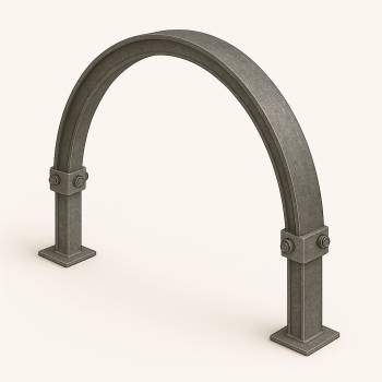 Арочная податливая крепь 4 стойки КМП-A4 СПВ-22 в наличии в Санкт-Петербурге