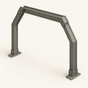 Трапециевидная податливая крепь 3 стойки КМП-Т3 СВП-22 в наличии в Санкт-Петербурге