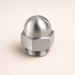 Гайка глухая с цепочкой AISI 304 DIN 11851 DN 32 в наличии в Санкт-Петербурге