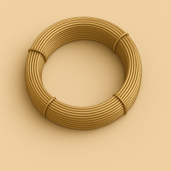 Латунная проволока тянутая 1,4 мм Л80 ГОСТ 1066-2015 в наличии в Санкт-Петербурге