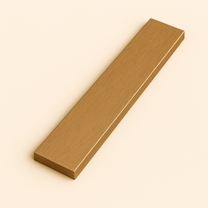 Шина бронзовая 250х1,5 мм БрБ2Т в наличии в Санкт-Петербурге