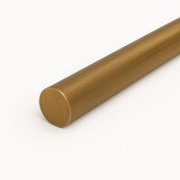 Бронзовый пруток 110х1000 мм БрОФ7-0,2 ГОСТ 10025-2016