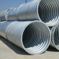 Стальная гофрированная труба 1500х25 мм 09Г2Д