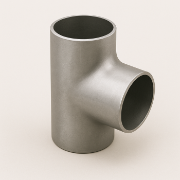 Тройник нержавеющий переходной 108х8 мм 12Х1МФ ГОСТ 17376-2001 в наличии в Санкт-Петербурге