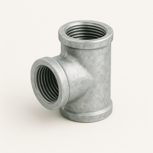 Тройник оцинкованный приварной ДУ 20 в наличии в Санкт-Петербурге