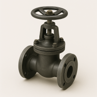 Задвижка чугунная фланцевая ДУ 50 РУ 16 30ч6бр