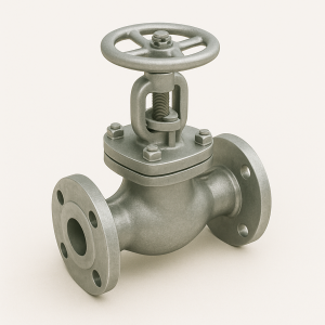 Стальной клапан запорный сильфонный фланцевый ДУ 100 РУ 16 ГОСТ 9697-87 в наличии в Санкт-Петербурге