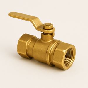 Латунный кран конусный проходной фланцевый ДУ 40 РУ 10 ГОСТ 15527-2004 в наличии в Санкт-Петербурге