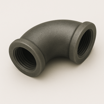 Чугунный отвод 1200 мм 10° раструб-гладкий конец ГОСТ 5525-88 в наличии в Санкт-Петербурге