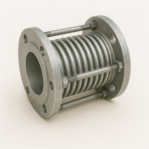 Компенсатор стальной осевой фланцевый ДУ 40 в наличии в Санкт-Петербурге