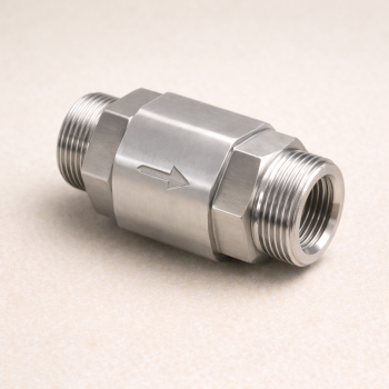 Обратный клапан S-S AISI 304 2 1/2" в наличии в Санкт-Петербурге